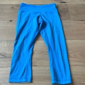 Blue lululemon leggings